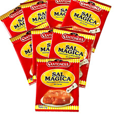 Ablandador de Carne y Sasonador Sal Magica Cantonesa 8 Sobres de 7gr. c/u, usado comprar usado  Enviando para Brazil