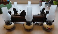 Lustre ampoules bois d'occasion  Melun