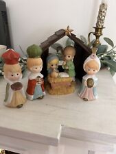 Precious moments nativity for sale  Seymour