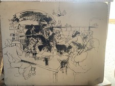 Riginal lithographie stein gebraucht kaufen  Hohenleuben