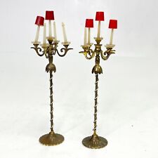 Candelabros Fantasía Casa de Muñecas Vintage Ideal Pequeña Princesa Mueble Miniatura segunda mano  Embacar hacia Mexico