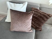 Kissenhüllen stk braun gebraucht kaufen  Düsseldorf