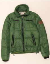 Jaqueta acolchoada masculina DIESEL Reino Unido 40 grande náilon verde BL01 comprar usado  Enviando para Brazil