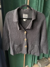 Cardigã feminino Curio malha aberta suéter preto tamanho M  comprar usado  Enviando para Brazil