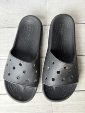 Crocs Original Clássico Icônico Conforto Slides Sandálias Unissex Adultos Preto M10 w12 comprar usado  Enviando para Brazil