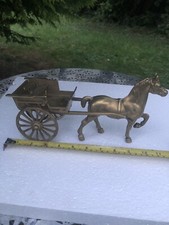 Vintage brass horse for sale  SWINDON
