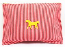 Bolsa Hermes Bora Bora GM listra de lona cavalo vermelho comprar usado  Enviando para Brazil