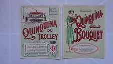 Lot ancienne etiquette d'occasion  Champagnac-le-Vieux