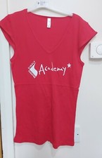 Blusa de dança feminina ACADEMY Bella lona tamanho XL vermelha , usado comprar usado  Enviando para Brazil