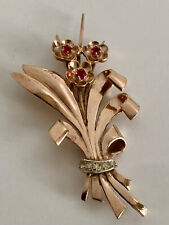 Ancien broche fleur d'occasion  Louveciennes