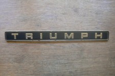 Triumph badge for sale  CARTERTON