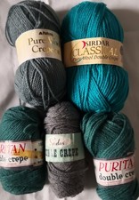 Wool crepe yarn for sale  TODMORDEN