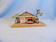 Modelo de diorama vintage mini casa japonesa de madeira feito no Japão, usado comprar usado Modelo de diorama vintage mini casa japonesa de madeira feito no Japão, usado comprar usado  Enviando para Brazil