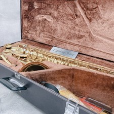 Saxofone Tenor Padrão YAMAHA YTS-34 YTS34 Bb/w Estojo Rígido Lacado a Ouro comprar usado  Enviando para Brazil