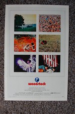 Woodstock tour poster for sale  Augusta