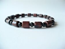 Bracelet obsidienne acajou d'occasion  Saint-Maixent-l'École