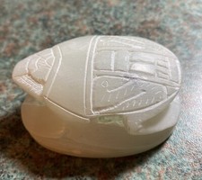 Egyptian alabaster scarab for sale  HAVERFORDWEST