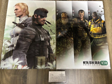 MGS3D Conjunto de Arquivo Transparente de 2 "3DS Soft METAL GEAR SOLID SNAKE EATER 3D Premium sp comprar usado  Enviando para Brazil