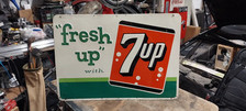 Vintage 7up fresh for sale  Olathe