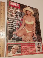 PAULINA RUBIO hola! 6 fotos de biquíni de modelagem de revista década de 1990 comprar usado PAULINA RUBIO hola! 6 fotos de biquíni de modelagem de revista década de 1990 comprar usado  Enviando para Brazil