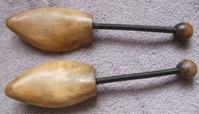 Vintage pair wooden for sale  LINCOLN