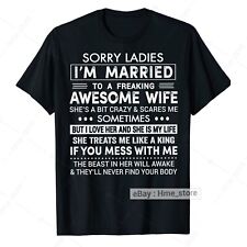 Funny husband shirt for sale  Edison