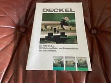 Deckel cnc fräsmaschine gebraucht kaufen  Gifhorn