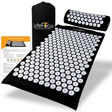 Conjunto de tapete e travesseiro de massagem LyfeFocus Premium acupressão Shakti com bolsa de viagem comprar usado  Enviando para Brazil