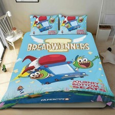 Funda nórdica con 2 fundas de almohada juego de cama para ganadores de pan para niños niños niños y niñas segunda mano  Embacar hacia Mexico