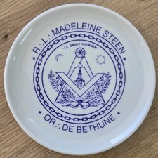Tasse franc maçon d'occasion  Lillers
