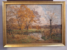 Tableau huile toile d'occasion Tableau huile toile d'occasion  Vallon-en-Sully