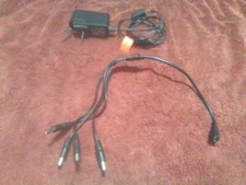 Usado, Cabo de alimentação DVR Split + adaptador de fonte de alimentação DC 12V para câmera de segurança CCTV comprar usado  Enviando para Brazil