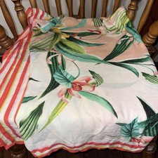 Trina Turk Costa De Prata Pareo Swim Cover Up Rosa e Coral Floral Cover Up Novo com etiquetas, usado comprar usado  Enviando para Brazil