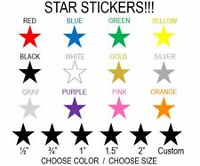 Star stickers choose for sale  New Albany