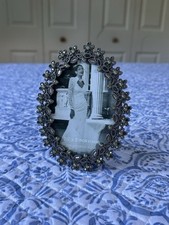 Oval metal picture for sale  Peru