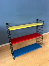Sistema de Parede Tomado Vintage Amarelo, Vermelho e Azul - Prateleiras - Rack - Unidade comprar usado  Enviando para Brazil
