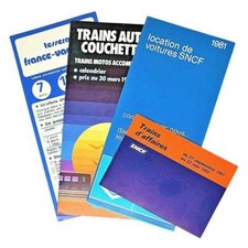 Ferrovie francesi brochure usato  Milano