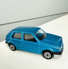Escotilha de abertura 1:56 Majorette No.264 Volkswagen Golf 1995 turquesa metálica VW, usado comprar usado  Enviando para Brazil