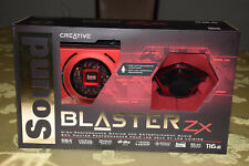 Tarjeta de audio para juegos Creative Sound Blaster Zx SBX con amplificador de auriculares de alto rendimiento segunda mano  Embacar hacia Argentina