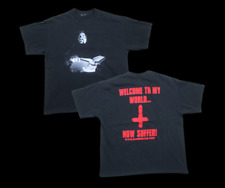 Camiseta Vintage Deicide Band (XL) Glen Benton "Welcome to My World Now Suffer!" comprar usado  Enviando para Brazil