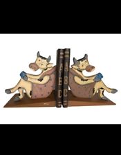 Vintage wooden bookends for sale  Forsyth