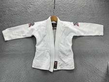 Jaqueta Atama Jiu-Jitsu Gi Infantil M1 Branca Tradicional Jiu-Jitsu Kimono Top Brasil Algodão comprar usado  Enviando para Brazil