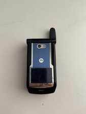 Usado, Telefone flip preto e azul Motorola Nextel I860 com estojo suporte sem carregador comprar usado  Enviando para Brazil