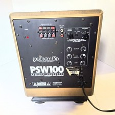 Alto-falante Subwoofer Alimentado Polk Audio PSW100 10" Polegadas Testado - LEIA comprar usado Alto-falante Subwoofer Alimentado Polk Audio PSW100 10" Polegadas Testado - LEIA comprar usado  Enviando para Brazil