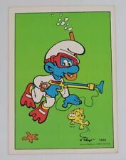 Używany, Postcard Poland Kreskówki Smerf Smerfy Peyo 1989 (13) na sprzedaż  PL