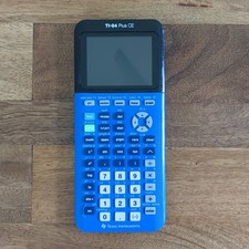 Calculadora gráfica Texas Instruments TI-84 Plus CE azul , usado comprar usado  Enviando para Brazil