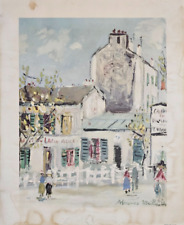 Maurice utrillo stampa usato  Carrara