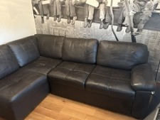 Small leather corner for sale  LIVERPOOL