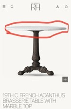 Restoration hardware marble for sale  Livermore