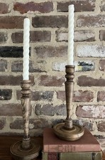 Vintage wooden candle for sale  Greenwood